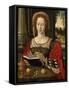 Saint Mary Magdalene Reading, at a Table with Fruit and a Golden Tazza-null-Framed Stretched Canvas