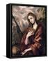 Saint Mary Magdalene-El Greco-Framed Stretched Canvas