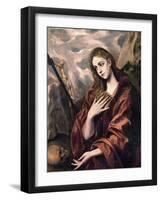 Saint Mary Magdalene-El Greco-Framed Giclee Print