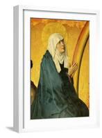 Saint Mary, Supposed to be a Portrait of Mme. Rolin, Wife of Nicolas Rolin-Rogier van der Weyden-Framed Giclee Print