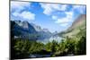 Saint Marys Lake at Glacier National Park-Don Fink-Mounted Photographic Print