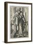 Saint Mathias, 1541-46 (Engraving)-Hans Sebald Beham-Framed Giclee Print