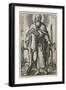 Saint Mathias, 1541-46 (Engraving)-Hans Sebald Beham-Framed Giclee Print