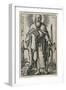 Saint Mathias, 1541-46 (Engraving)-Hans Sebald Beham-Framed Giclee Print