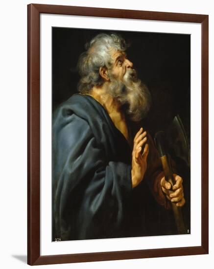 Saint Mathias, 1610-1612-Peter Paul Rubens-Framed Giclee Print