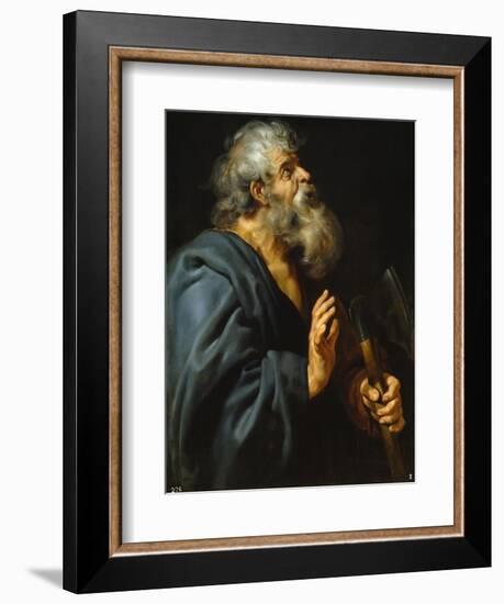 Saint Mathias, 1610-1612-Peter Paul Rubens-Framed Giclee Print