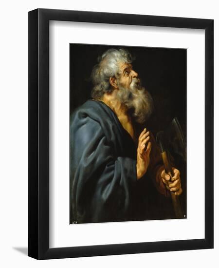 Saint Mathias, 1610-1612-Peter Paul Rubens-Framed Giclee Print