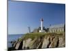 Saint Mathieu Lighthouse and Ruined Abbey, Brittany, France, Europe-Groenendijk Peter-Mounted Photographic Print
