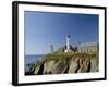 Saint Mathieu Lighthouse and Ruined Abbey, Brittany, France, Europe-Groenendijk Peter-Framed Photographic Print