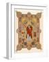 Saint Matthew, an Illuminated Manuscript Page from the Book of Kells, 8th or 9th Century Ad-null-Framed Giclee Print