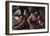 Saint Matthew and the Angel, 1622-Guercino-Framed Giclee Print