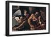Saint Matthew and the Angel, 1622-Guercino-Framed Giclee Print