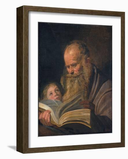 Saint Matthew, C.1625-Frans Hals-Framed Giclee Print