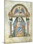 Saint Matthew, Miniature from Canterbury Codex-null-Mounted Giclee Print