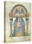 Saint Matthew, Miniature from Canterbury Codex-null-Stretched Canvas