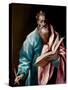 Saint Matthew the Evangelist-El Greco-Stretched Canvas