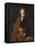 Saint Matthew the Evangelist-José de Ribera-Framed Stretched Canvas