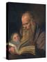 Saint Matthew the Evangelist-Frans I Hals-Stretched Canvas