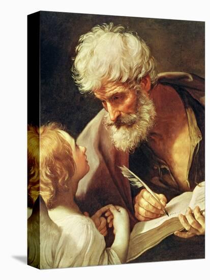 Saint Matthew-Guido Reni-Stretched Canvas