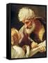 Saint Matthew-Guido Reni-Framed Stretched Canvas