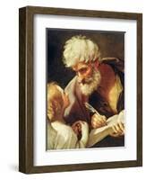 Saint Matthew-Guido Reni-Framed Premium Giclee Print