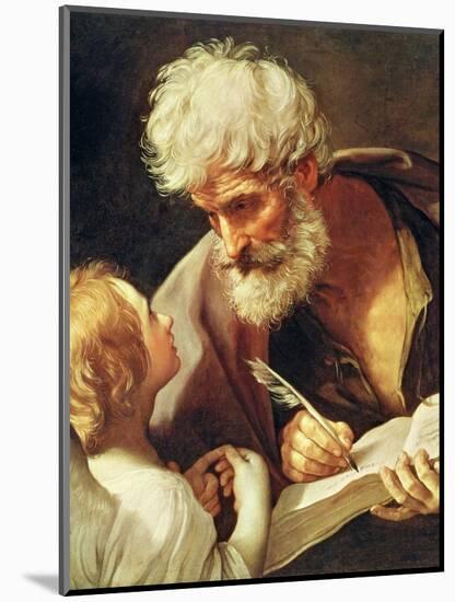 Saint Matthew-Guido Reni-Mounted Premium Giclee Print