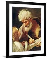 Saint Matthew-Guido Reni-Framed Premium Giclee Print