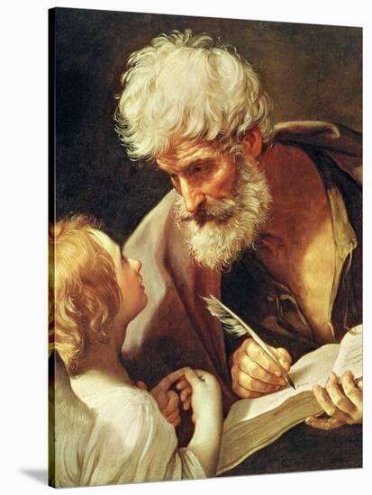 Saint Matthew-Guido Reni-Stretched Canvas