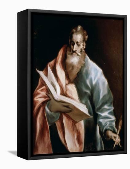 Saint Matthew-El Greco-Framed Stretched Canvas