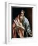 Saint Matthew-El Greco-Framed Giclee Print
