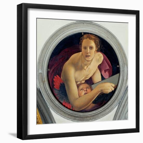 Saint Matthew-Jacopo da Carucci Pontormo-Framed Giclee Print