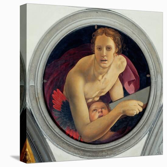 Saint Matthew-Jacopo da Carucci Pontormo-Stretched Canvas