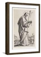 Saint Matthias from Les Grands Apôtres (The Large Apostles), 1631 (Etching)-Jacques Callot-Framed Giclee Print