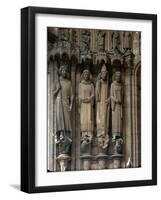 Saint Maurice, Saint Stephen, Pope Clement and Saint Lawrence-null-Framed Giclee Print