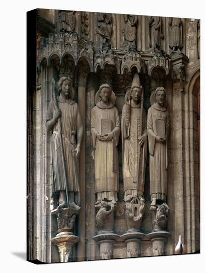 Saint Maurice, Saint Stephen, Pope Clement and Saint Lawrence-null-Stretched Canvas