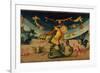 Saint Michael and the Dragon-Neri Di Bicci-Framed Giclee Print