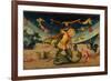 Saint Michael and the Dragon-Neri Di Bicci-Framed Giclee Print