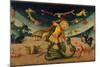 Saint Michael and the Dragon-Neri Di Bicci-Mounted Giclee Print