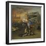 Saint Michael and the Dragon-Raphael-Framed Giclee Print