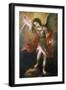 Saint Michael Banishes the Devil to the Abyss, 1665/68-Bartolome Esteban Murillo-Framed Giclee Print