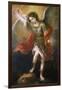 Saint Michael Banishes the Devil to the Abyss, 1665/68-Bartolome Esteban Murillo-Framed Giclee Print