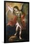 Saint Michael Banishes the Devil to the Abyss, 1665/68-Bartolome Esteban Murillo-Framed Giclee Print