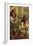 Saint Michael Defeating Satan, C. 1590-Titian (Tiziano Vecelli)-Framed Giclee Print