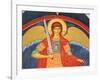 Saint Michael Fresco at Monastery of Saint-Antoine-le-Grand-Pascal Deloche-Framed Photographic Print
