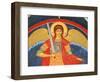 Saint Michael Fresco at Monastery of Saint-Antoine-le-Grand-Pascal Deloche-Framed Photographic Print