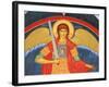 Saint Michael Fresco at Monastery of Saint-Antoine-le-Grand-Pascal Deloche-Framed Photographic Print