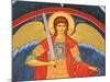 Saint Michael Fresco at Monastery of Saint-Antoine-le-Grand-Pascal Deloche-Mounted Photographic Print