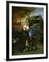 Saint Michael, Painted for Guidobaldo Montefeltro, Duke of Urbino-Raphael-Framed Giclee Print