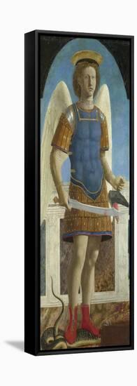 Saint Michael the Archangel, 1469-Piero della Francesca-Framed Stretched Canvas