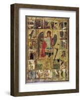 Saint Michael the Archangel, C1410-null-Framed Premium Giclee Print